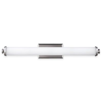 Feiss Edgebrook 30-Inch LED 1-Light Vanity Light Bar in Polished Nickel - Bed Bath & Beyond